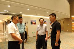 山东省总工会一行到青岛国际航运中心调研指导工作