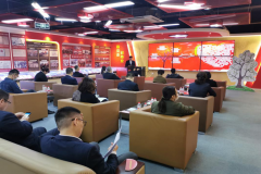 山东海洋发展有限公司参加敦化路街道“红色合伙人聚力联盟”成立仪式