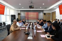 集团公司党委委员桑胜寒到海洋发展党支部开展“基层联系点”活动
